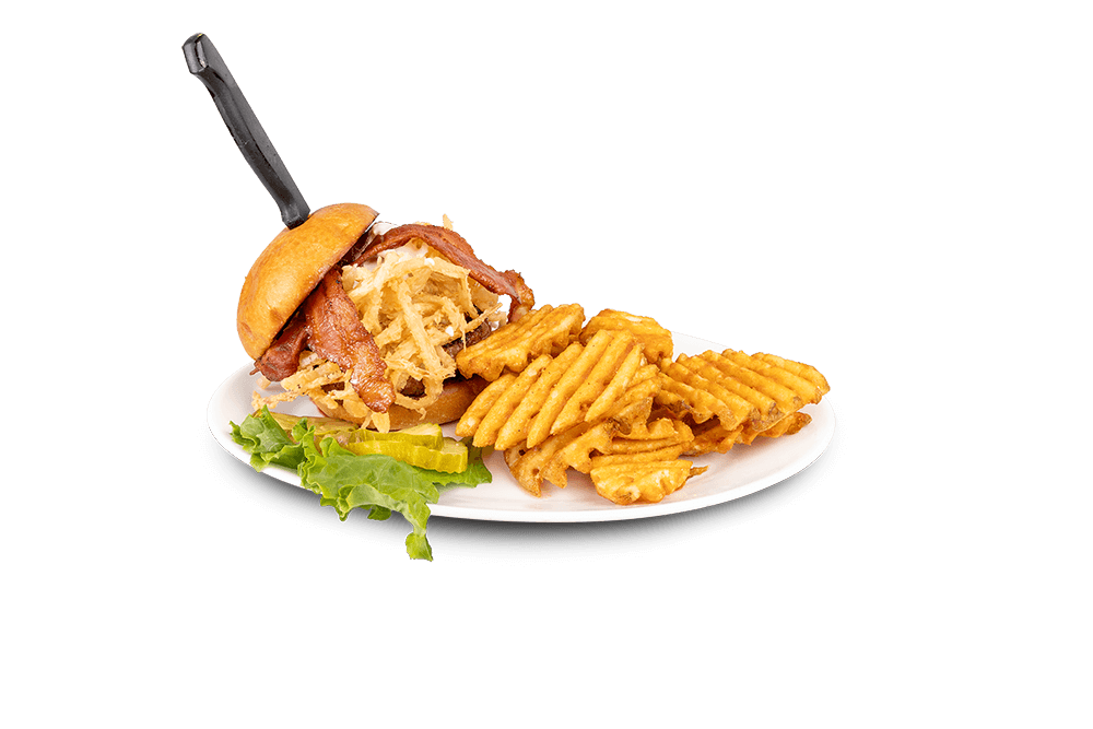 Blackened Bleu Burger